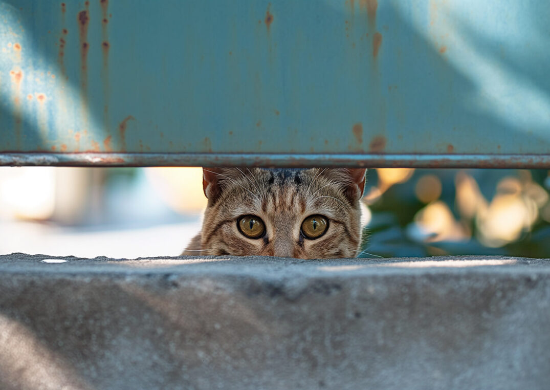 Curious-Cat-Peeking